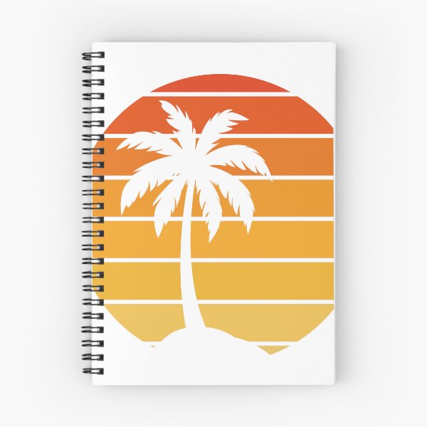 Item preview, Silueta de palmera al atardecer designed and sold by GraphyLab.