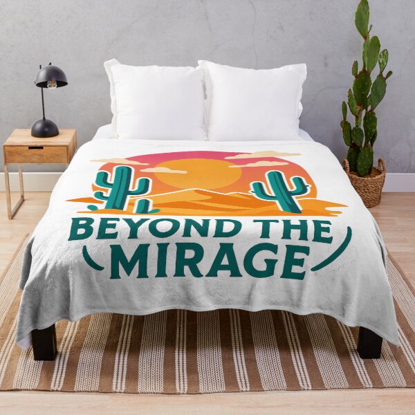 Item preview, Beyond the Mirage Desert Sunset Cactus Boho Graphic Design designed and sold by AnTartstudios.