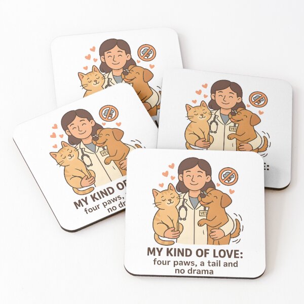 Item preview, Vet life - My Kind of Love – Vet Design with Four Paws, a Tail & No Drama designed and sold by Bettybee00.