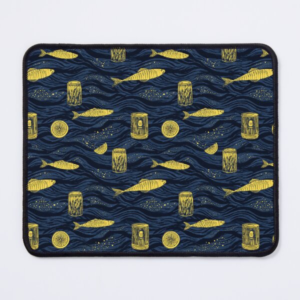 Item preview, Sparkling Sardines Vintage Lemon Cans designed and sold by MidArtForge.