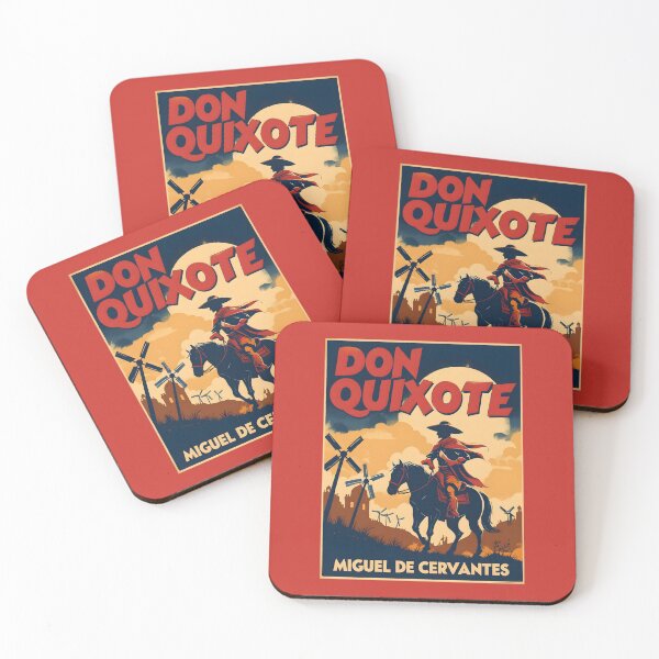 Item preview, A Vintage Poster of Don Quixote - Miguel de Cervantes Saavedra designed and sold by GoodOldVintage.