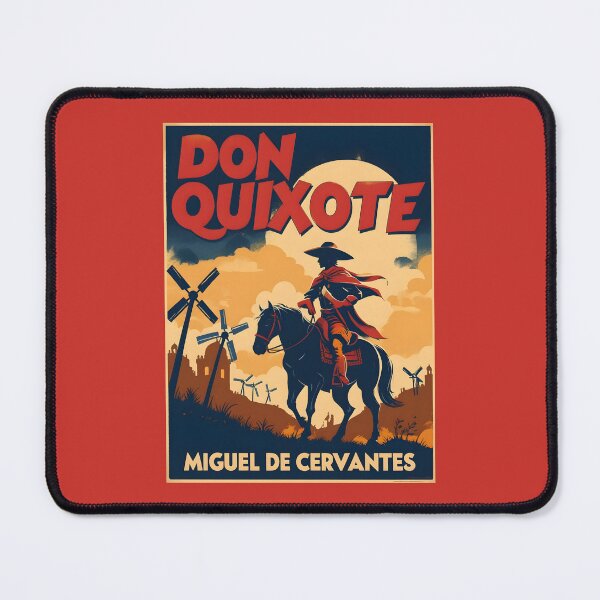 Item preview, A Vintage Poster of Don Quixote - Miguel de Cervantes Saavedra designed and sold by GoodOldVintage.