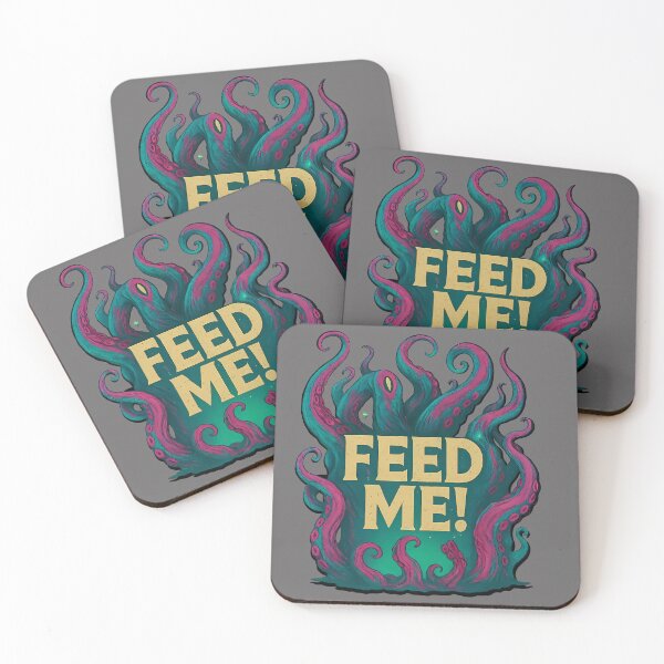 Item preview, FEED ME! – Cosmic Tentacles designed and sold by celtveor.