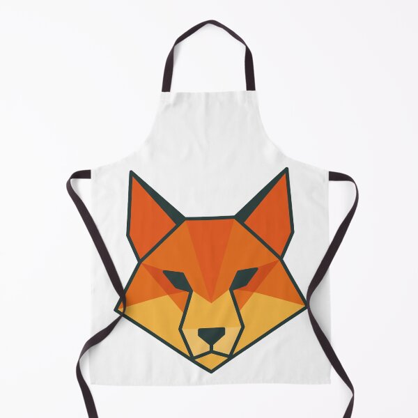 Item preview, Sleek Polygon Fox Emblem designed and sold by GraphyLab.
