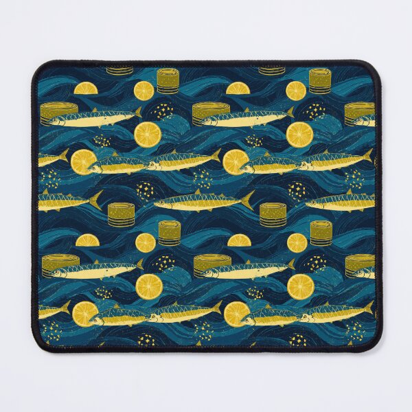 Item preview, Sparkling Sardines Vintage Lemon Cans designed and sold by MidArtForge.