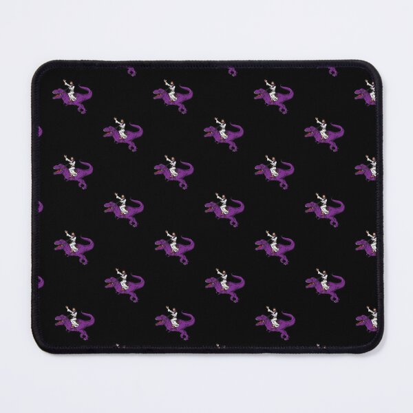 Item preview, Bearded Man Riding Purple Dinosaur – Funny Religious Dino Art designed and sold by KristinaNEL.
