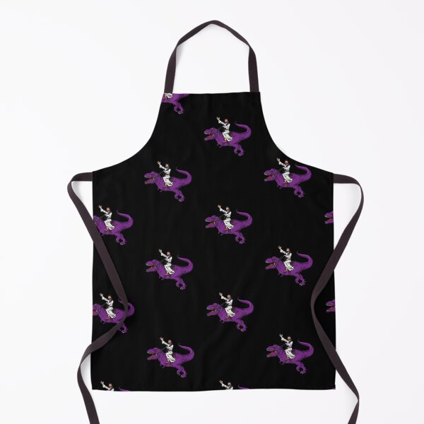 Item preview, Bearded Man Riding Purple Dinosaur – Funny Religious Dino Art designed and sold by KristinaNEL.