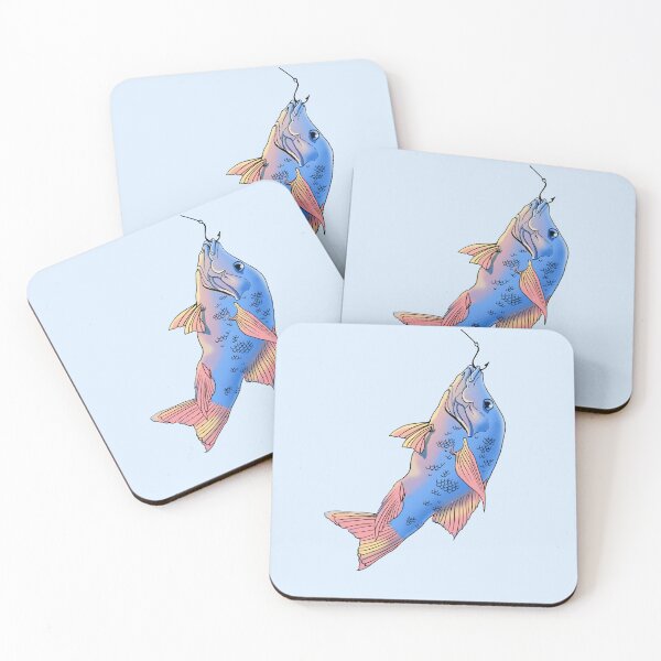 Item preview, Blue and pink fish, fish designed and sold by CecyLL.