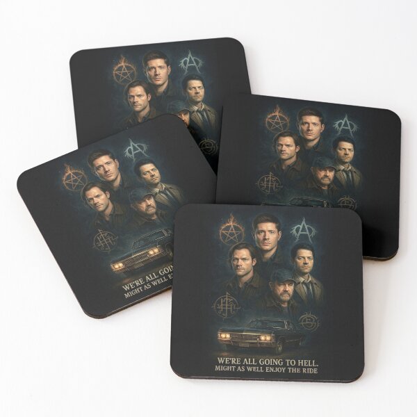 Item preview, Paranormal Brothers Art - Impala Car, Sigils & Dark Quote designed and sold by sabrinazj.