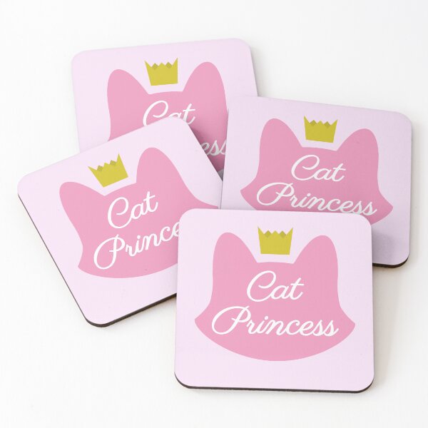 Item preview, Cat Princess Pink Flat designed and sold by L'Atelier de Milu.
