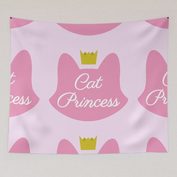 Item preview, Cat Princess Pink Flat designed and sold by L'Atelier de Milu.