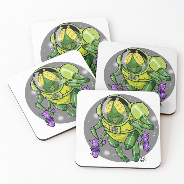 Item preview, Space bug cartoon designed and sold by Pittstop.