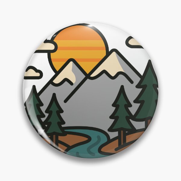 Item preview, Crepúsculo dorado sobre un sereno paisaje montañoso designed and sold by GraphyLab.