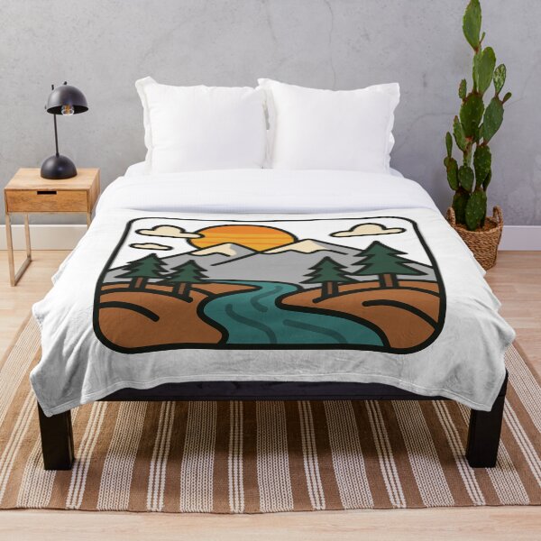 Item preview, Golden Twilight Over Serene Mountain Landscape designed and sold by GraphyLab.