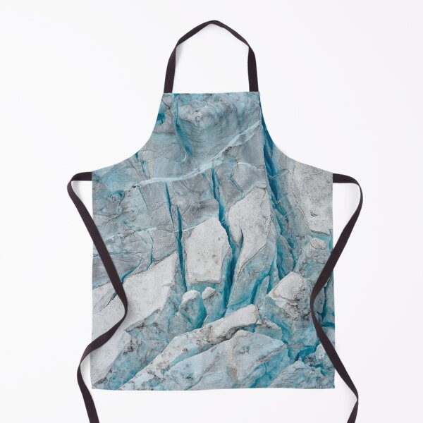 Item preview, Blue Ice Cracks – Close-Up of Buarbreen Glacier Texture designed and sold by TheNordicNature.