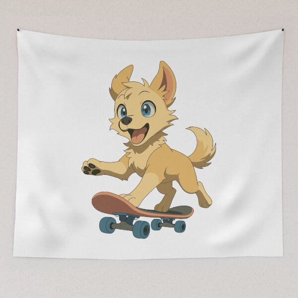 Item preview, Pawsome Skateboarding Puppy Adventure designed and sold by GraphyLab.