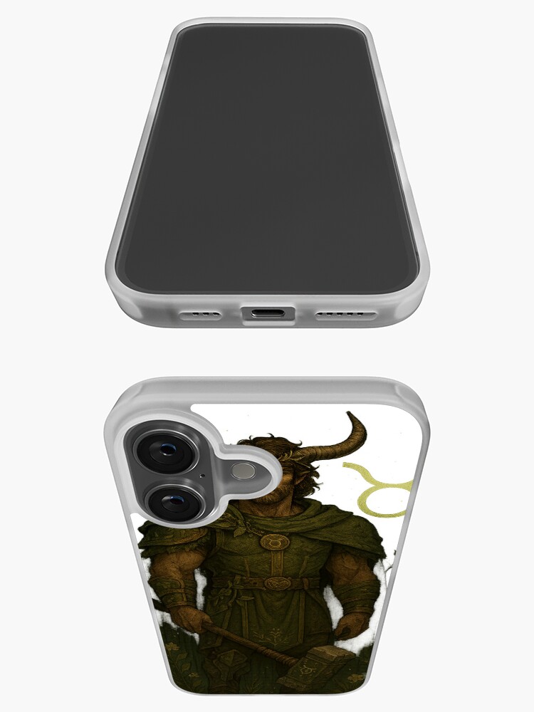 Taurus Divine Masculine Witchy Zodiac iPhone Case