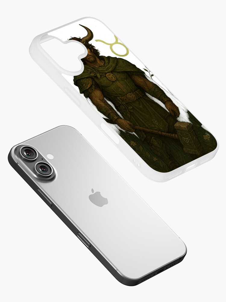 Taurus Divine Masculine Witchy Zodiac iPhone Case