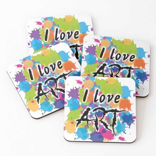 Item preview, I love ART designed and sold by L'Atelier de Milu.