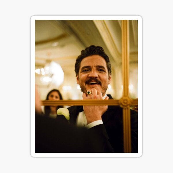 Artikel-Vorschau von Pedro Pascal Ring Sticker, designt und verkauft von pascaldiaz.