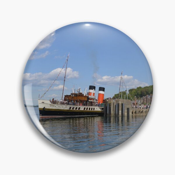 Item preview, PS Waverley in Rothesay Harbour, Bute, Scotland designed and sold by Kasia Design.