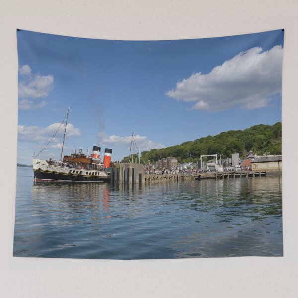 Item preview, PS Waverley in Rothesay Harbour, Bute, Scotland designed and sold by Kasia Design.