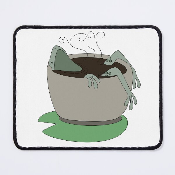 Item preview, Frog in Tea designed and sold by urlocalartfairy.
