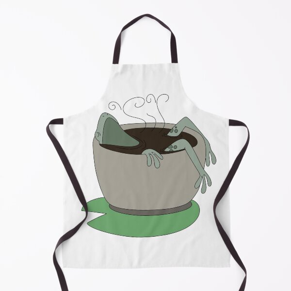 Item preview, Frog in Tea designed and sold by urlocalartfairy.
