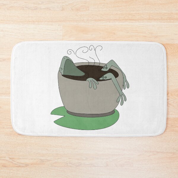 Item preview, Frog in Tea designed and sold by urlocalartfairy.