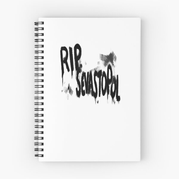 Item preview, RIP Sevastopol Graffiti v1 - Black designed and sold by ABSTRACT-IVISM.