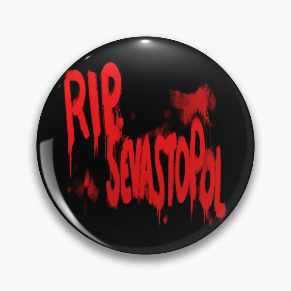 Item preview, RIP Sevastopol Graffiti v3 - Red designed and sold by ABSTRACT-IVISM.