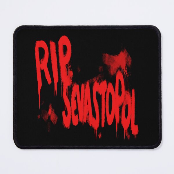 Item preview, RIP Sevastopol Graffiti v3 - Red designed and sold by ABSTRACT-IVISM.