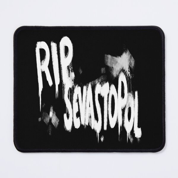 Item preview, RIP Sevastopol Graffiti v2 - White designed and sold by ABSTRACT-IVISM.