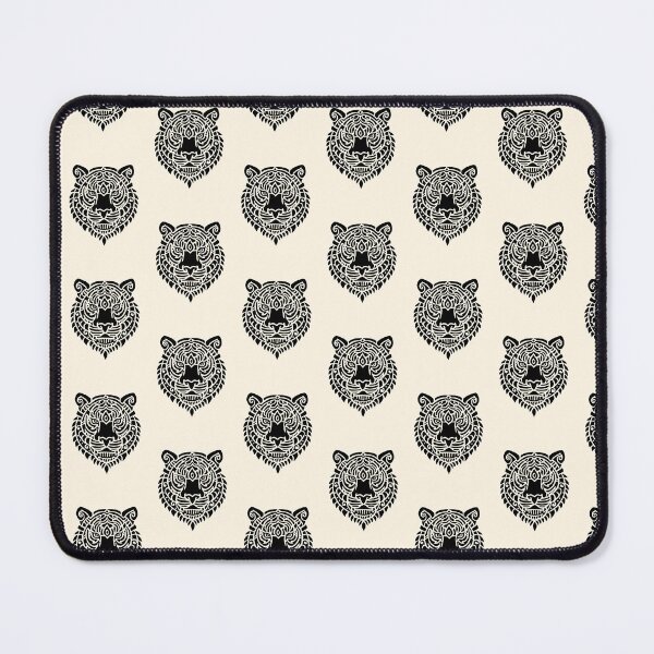 Item preview, Vintage Tiger Head Tribal Tattoo designed and sold by RetroPrints.