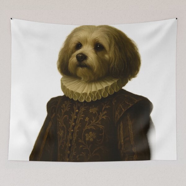 Item preview, Royal Havanese Dog in Renaissance Costume designed and sold by Uglyandcute.