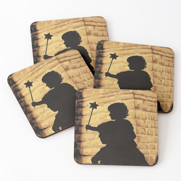 Item preview, Magical Bond – Father and Child Silhouette designed and sold by HerSteps.