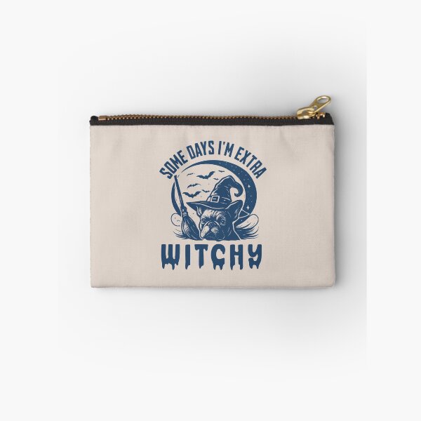 Item preview, Some Days I'm Extra Witchy – Funny French Bulldog Halloween  designed and sold by Bossy Dogs Co..