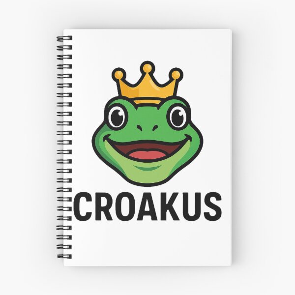 Item preview, Croakus — The Frog King Logo designed and sold by OxiSkor.