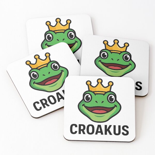 Item preview, Croakus — The Frog King Logo designed and sold by OxiSkor.
