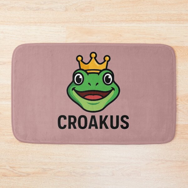 Item preview, Croakus — The Frog King Logo designed and sold by OxiSkor.