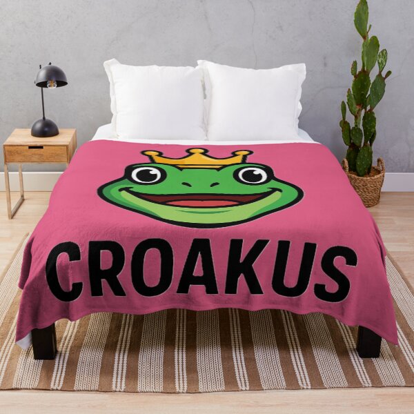 Item preview, Croakus — The Frog King Logo designed and sold by OxiSkor.
