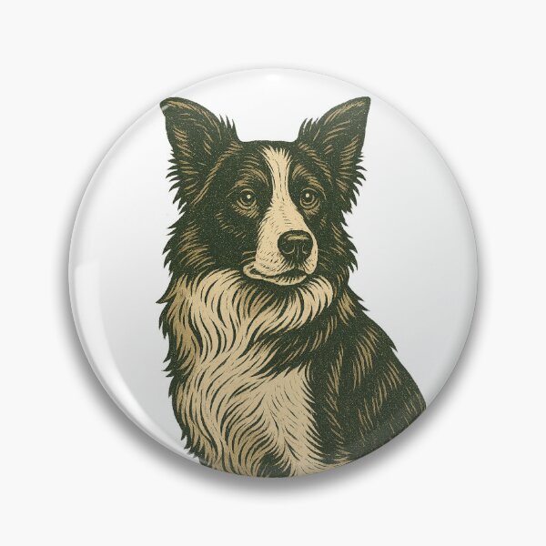 Item preview, Border Collie Portrait designed and sold by Elbeety.