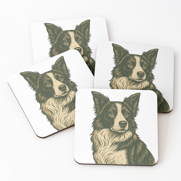 Item preview, Border Collie Portrait designed and sold by Elbeety.