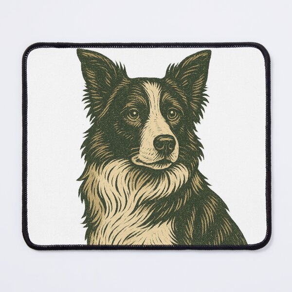 Item preview, Border Collie Portrait designed and sold by Elbeety.