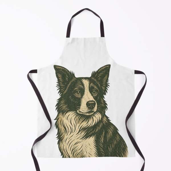 Item preview, Border Collie Portrait designed and sold by Elbeety.