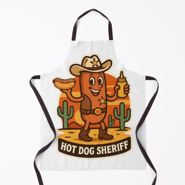 Item preview, Hot Dog Sheriff designed and sold by PolinaMirralisa.