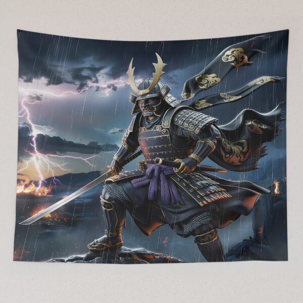 Item preview, Storm Warrior Samurai designed and sold by RkskArt.