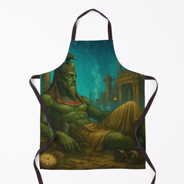 Item preview, "Geb at Rest Under Sapphire Skies" designed and sold by VidyoeDesigns67.