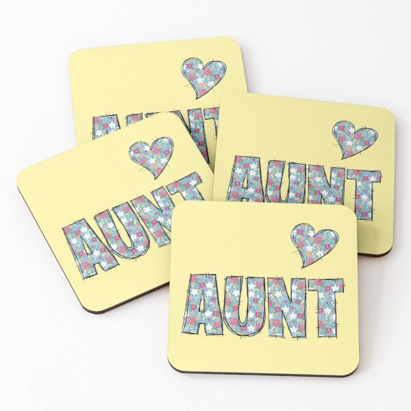 Item preview, Aunt Floral Stitch Pattern With yellow Background  designed and sold by missmann.
