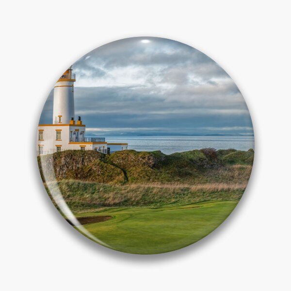 Item preview, Turnberry Lighthouse and Ninth Green designed and sold by derekbeattie.